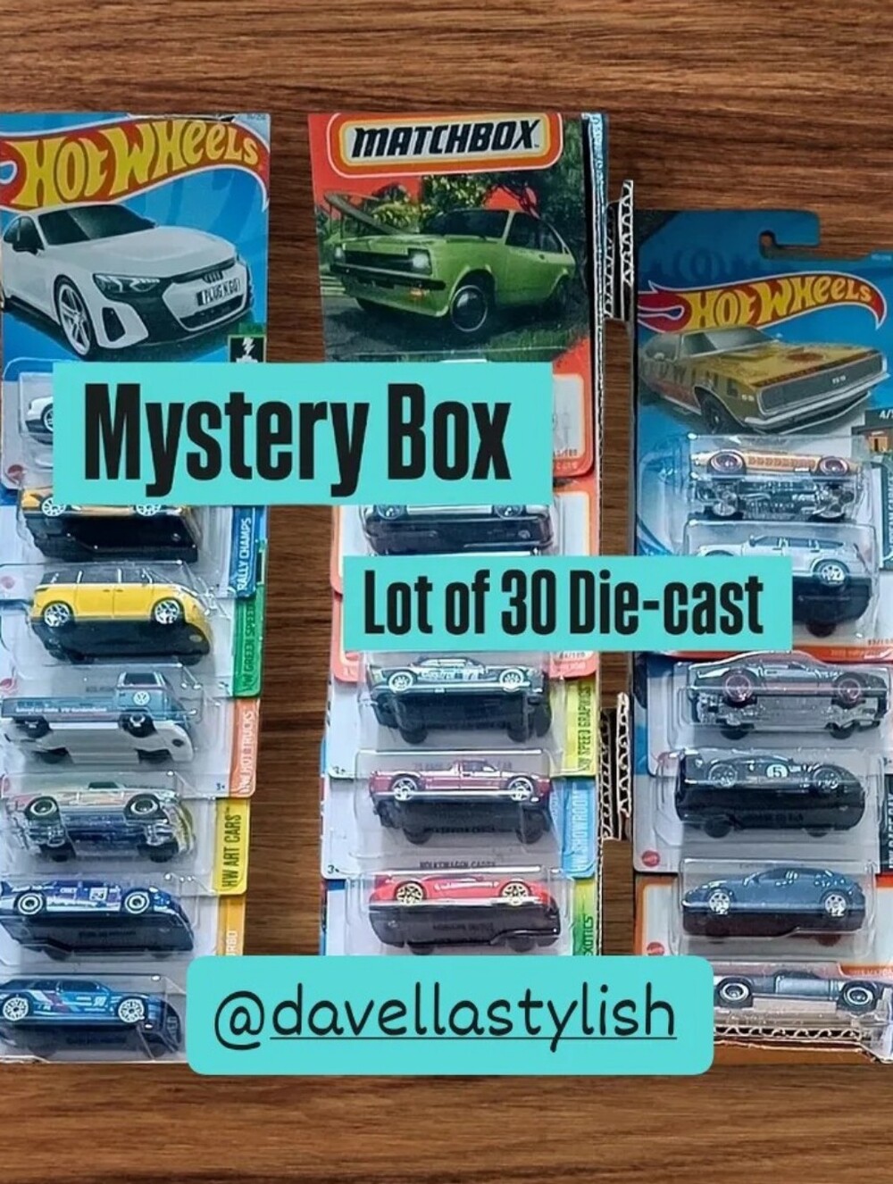 Lot 30 die-cast Hot wheels, Matchbox🚗 Collector🚗Play⛳